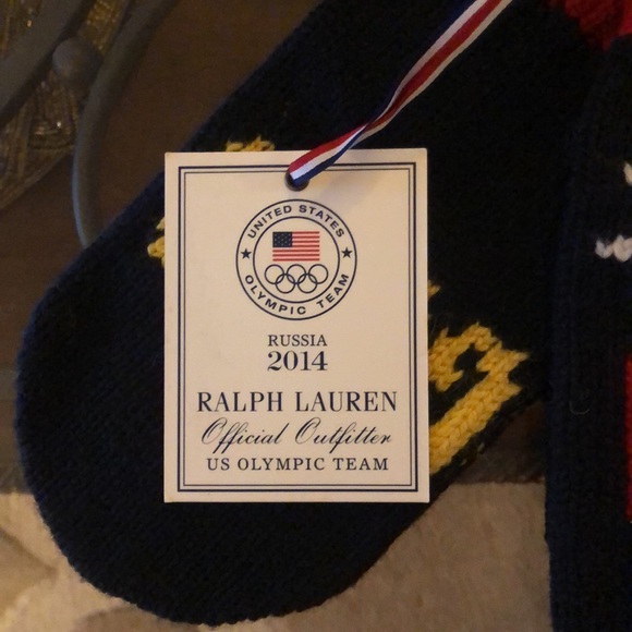 Polo Ralph Lauren 2014 Olympic Team USA Mittens Olympics - Picture 7 of 9